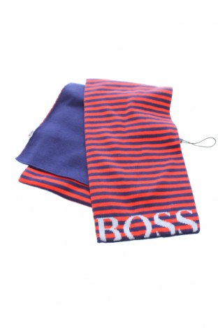 Детски шал Hugo Boss, Цвят Оранжев, 85% памук, 15% вълна, Цена 111,75 лв.