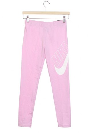 Gyerek sport leggings Nike, Méret 10-11y / 146-152 cm, Szín Rózsaszín, 92% pamut, 8% elasztán, Ár 14 112 Ft