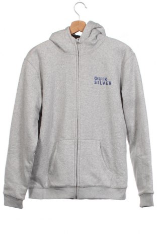 Kinder Sweatshirts Quiksilver, Größe 15-18y/ 170-176 cm, Farbe Grau, 70% Baumwolle, 30% Polyester, Preis 34,61 €