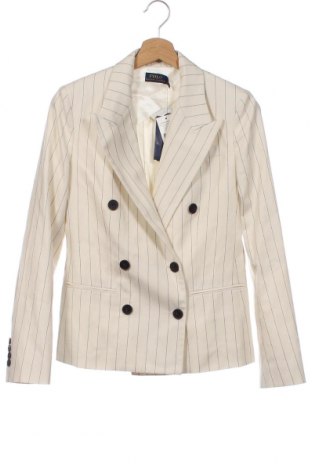 Γυναικείο σακάκι Polo By Ralph Lauren, Μέγεθος XS, Χρώμα  Μπέζ, 55% βαμβάκι, 23% λινό, 22% μαλλί, Τιμή 205,31 €