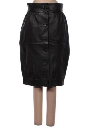Δερμάτινη φούστα Paule Ka, Μέγεθος M, Χρώμα Μαύρο, Γνήσιο δέρμα, Τιμή 226,96 €