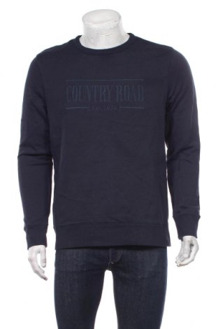 Ανδρική μπλούζα Country Road, Μέγεθος M, Χρώμα Μπλέ, Βαμβάκι, Τιμή 31,18 €