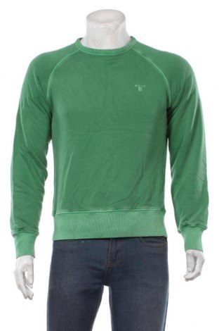 Ανδρική μπλούζα Gant, Μέγεθος M, Χρώμα Πράσινο, 80% βαμβάκι, 20% πολυεστέρας, Τιμή 23,38 €