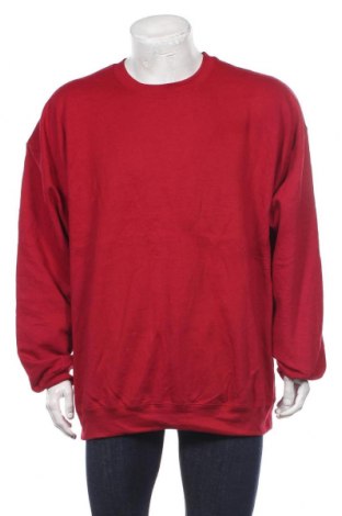Мъжка блуза Gildan, Размер XXL, Цвят Червен, 50% памук, 50% полиестер, Цена 30,92 лв.