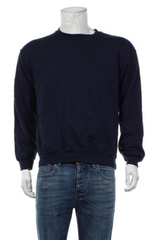 Мъжка блуза Gildan, Размер M, Цвят Син, 50% памук, 50% полиестер, Цена 32,55 лв.