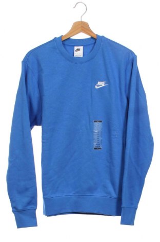 Мъжка блуза Nike, Размер XS, Цвят Син, 80% памук, 20% полиестер, Цена 76,30 лв.