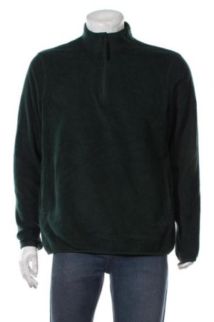 Мъжка поларена блуза Joe Fresh, Размер L, Цвят Зелен, Полиестер, Цена 27,30 лв.