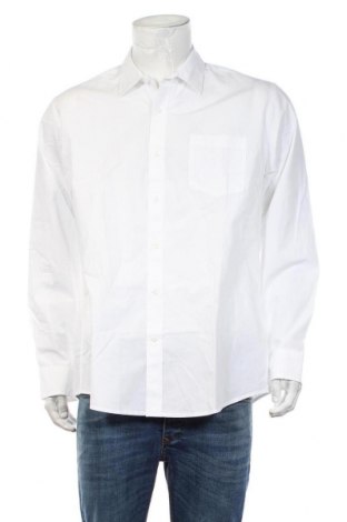 Мъжка риза, Размер L, Цвят Бял, Памук, Цена 34,50 лв.