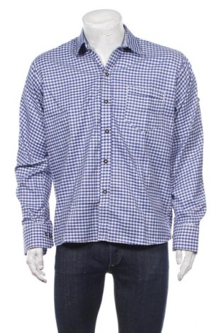Pánská košile  Bongossi Trade, Velikost M, Barva Modrá, 65% polyester, 35% bavlna, Cena  968,00 Kč
