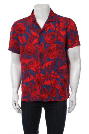 Мъжка риза Desigual, Размер XL, Цвят Червен, 100% вискоза, Цена 83,40 лв.