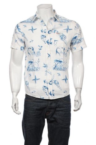Мъжка риза Franklin & Marshall, Размер S, Цвят Бял, 100% памук, Цена 59,95 лв.