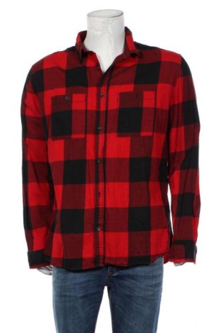 Męska koszula H&M Divided, Rozmiar XL, Kolor Czerwony, 100% bawełna, Cena 83,16 zł