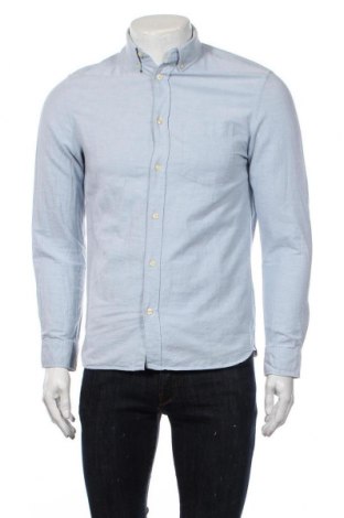 Ανδρικό πουκάμισο H&M L.O.G.G., Μέγεθος S, Χρώμα Μπλέ, 100% βαμβάκι, Τιμή 16,08 €