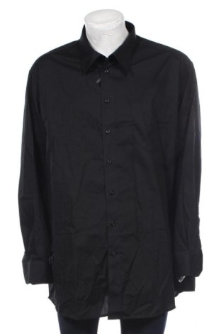 Мъжка риза JP 1880, Размер 4XL, Цвят Черен, Памук, Цена 55,50 лв.