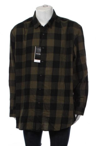Мъжка риза Jack & Jones, Размер 4XL, Цвят Зелен, Памук, Цена 51,75 лв.