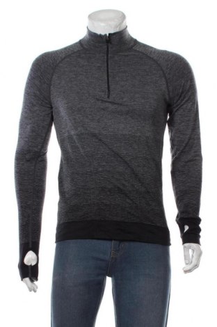 Herren Sport Shirt Crivit, Größe L, Farbe Grau, 76% Polyamid, 16% Polyester, 8% Elastan, Preis 18,09 €