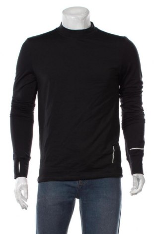 Herren Sport Shirt Crivit, Größe M, Farbe Schwarz, 88% Polyester, 12% Elastan, Preis 18,09 €