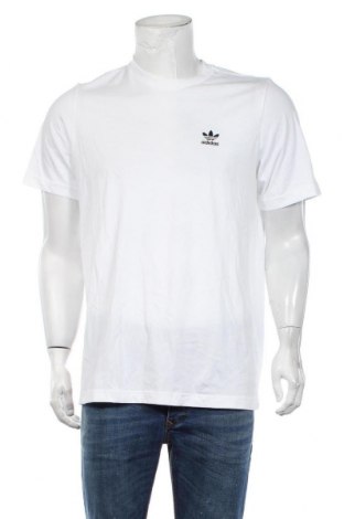 Мъжка тениска Adidas Originals, Размер M, Цвят Бял, Памук, Цена 37,95 лв.