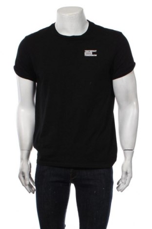 Pánské tričko  Bershka, Velikost L, Barva Černá, Bavlna, Cena  383,00 Kč