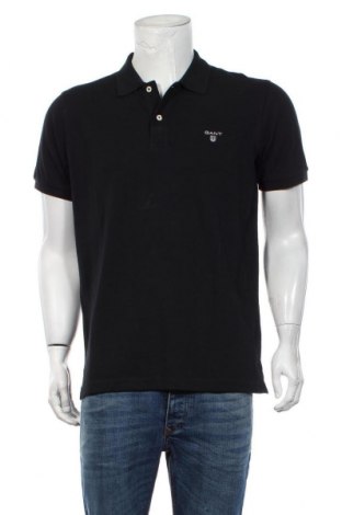 Herren T-Shirt Gant, Größe L, Farbe Blau, Baumwolle, Preis 46,54 €