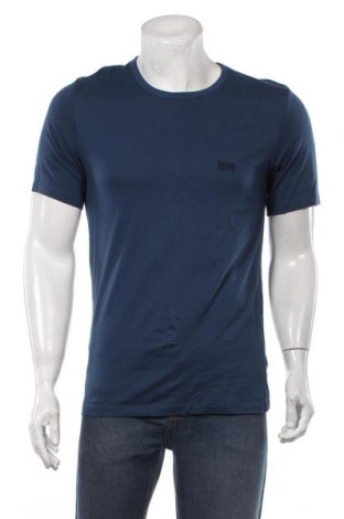 Мъжка тениска Hugo Boss, Размер L, Цвят Син, Памук, Цена 95,40 лв.