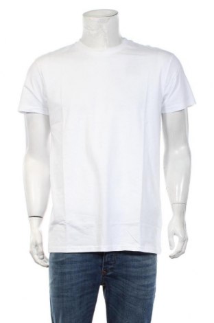Мъжка тениска Lower East, Размер L, Цвят Бял, Памук, Цена 20,80 лв.