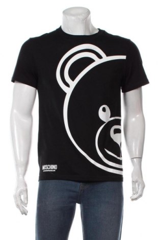 Мъжка тениска Moschino underwear, Размер S, Цвят Черен, Памук, Цена 153,30 лв.
