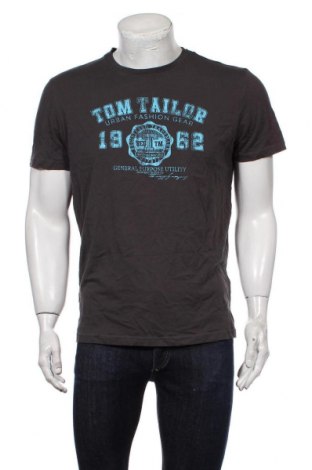Tricou de bărbați Tom Tailor, Mărime XL, Culoare Gri, Bumbac, Preț 98,36 Lei