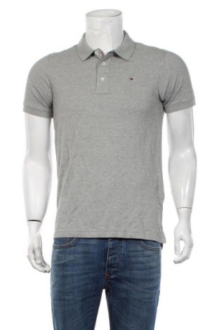 Мъжка тениска Tommy Hilfiger, Размер M, Цвят Сив, Памук, Цена 71,40 лв.