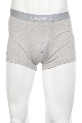 Мъжки боксерки Lacoste Underwear, Размер L, Цвят Сив, 95% памук, 5% еластан, Цена 33,00 лв.
