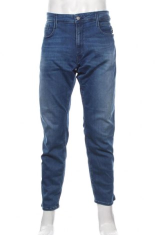 Męskie jeansy Replay, Rozmiar XL, Kolor Niebieski, 90% bawełna, 8% poliester, 2% elastyna, Cena 517,76 zł