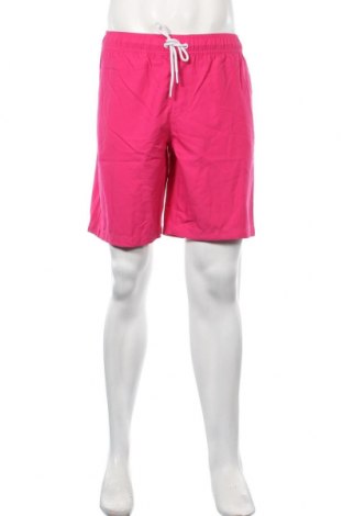 Мъжки къс панталон, Размер M, Цвят Розов, Полиестер, Цена 23,40 лв.