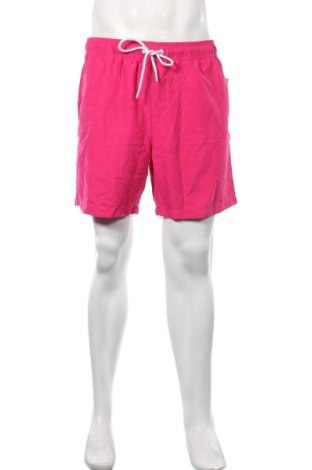 Мъжки къс панталон, Размер L, Цвят Розов, Полиестер, Цена 25,35 лв.