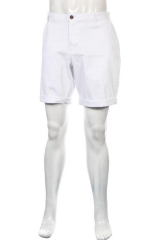 Мъжки къс панталон Meraki, Размер XL, Цвят Бял, 97% памук, 3% еластан, Цена 41,60 лв.