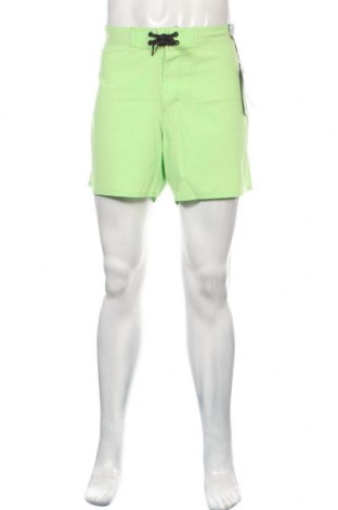 Мъжки къс панталон Quiksilver, Размер L, Цвят Зелен, 90% полиестер, 10% еластан, Цена 39,50 лв.
