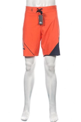 Мъжки къс панталон Quiksilver, Размер L, Цвят Оранжев, 92% полиестер, 8% еластан, Цена 54,50 лв.