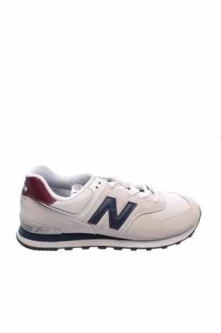 Ανδρικά παπούτσια New Balance, Μέγεθος 44, Χρώμα Εκρού, Φυσικό σουέτ, κλωστοϋφαντουργικά προϊόντα, Τιμή 69,20 €