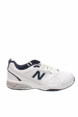 Ανδρικά παπούτσια New Balance, Μέγεθος 49, Χρώμα Λευκό, Γνήσιο δέρμα, δερματίνη, κλωστοϋφαντουργικά προϊόντα, Τιμή 104,54 €