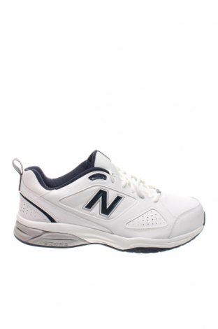 Ανδρικά παπούτσια New Balance, Μέγεθος 49, Χρώμα Λευκό, Γνήσιο δέρμα, δερματίνη, κλωστοϋφαντουργικά προϊόντα, Τιμή 104,54 €