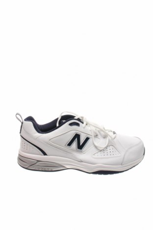 Ανδρικά παπούτσια New Balance, Μέγεθος 50, Χρώμα Λευκό, Γνήσιο δέρμα, δερματίνη, κλωστοϋφαντουργικά προϊόντα, Τιμή 104,54 €