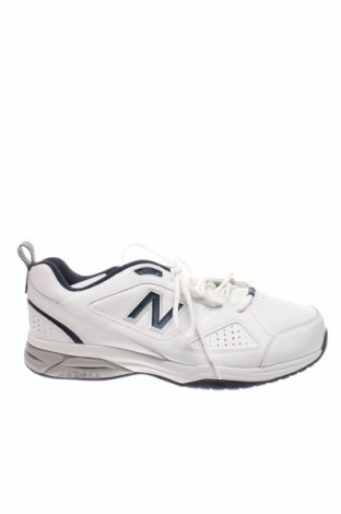 Мъжки обувки New Balance, Размер 47, Цвят Бял, Естествена кожа, Цена 82,00 лв.
