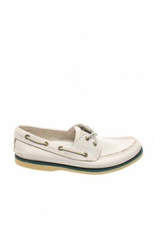 Мъжки обувки Timberland, Размер 42, Цвят Бял, Естествена кожа, Цена 216,75 лв.