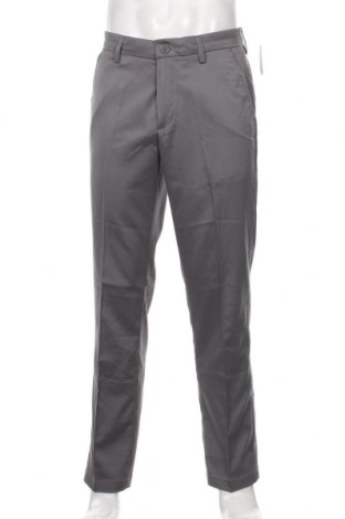 Pantaloni de bărbați, Mărime M, Culoare Gri, 98% poliester, 2% elastan, Preț 120,88 Lei