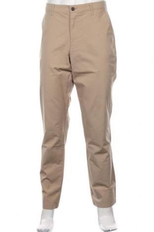 Pantaloni de bărbați, Mărime L, Culoare Bej, 97% bumbac, 3% elastan, Preț 113,49 Lei
