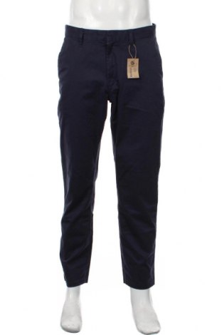 Pantaloni de bărbați, Mărime L, Culoare Albastru, 98% bumbac, 2% elastan, Preț 120,88 Lei
