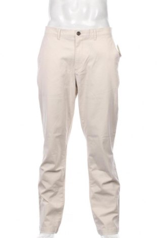 Pantaloni de bărbați, Mărime L, Culoare Bej, 97% bumbac, 3% elastan, Preț 120,88 Lei