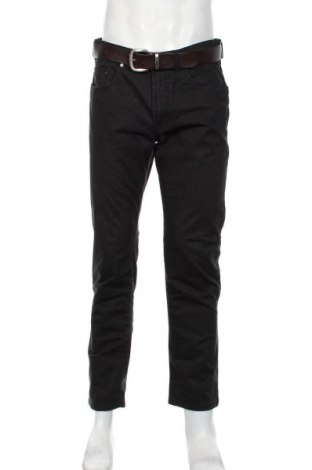 Мъжки панталон Atelier GARDEUR, Размер L, Цвят Черен, 85% памук, 12% полиестер, 3% еластан, Цена 44,00 лв.