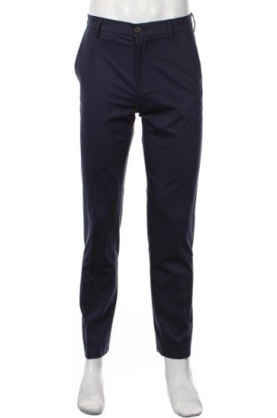 Pantaloni de bărbați Goodthreads, Mărime S, Culoare Albastru, 98% bumbac, 2% elastan, Preț 231,91 Lei