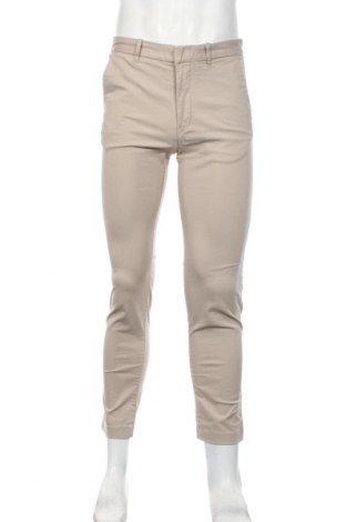 Ανδρικό παντελόνι H&M L.O.G.G., Μέγεθος S, Χρώμα  Μπέζ, 98% βαμβάκι, 2% ελαστάνη, Τιμή 21,65 €