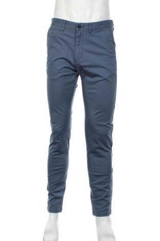 Męskie spodnie H&M L.O.G.G., Rozmiar M, Kolor Niebieski, 97% bawełna, 3% elastyna, Cena 111,95 zł